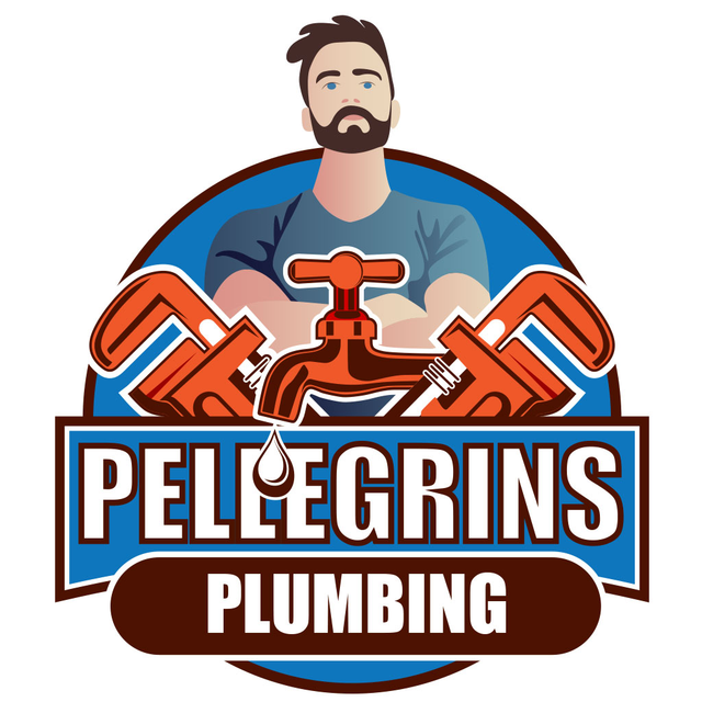 Pellegrins Plumbing logo design
