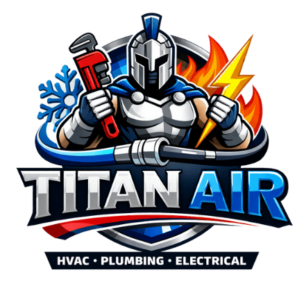 Titan Air logo design