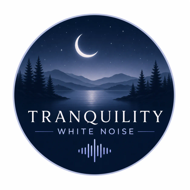 Tranquility White Noise logo design