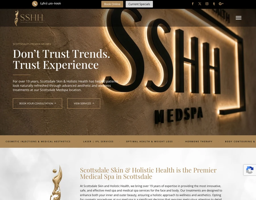 Scottsdale Skin & Holistic Health project screenshot