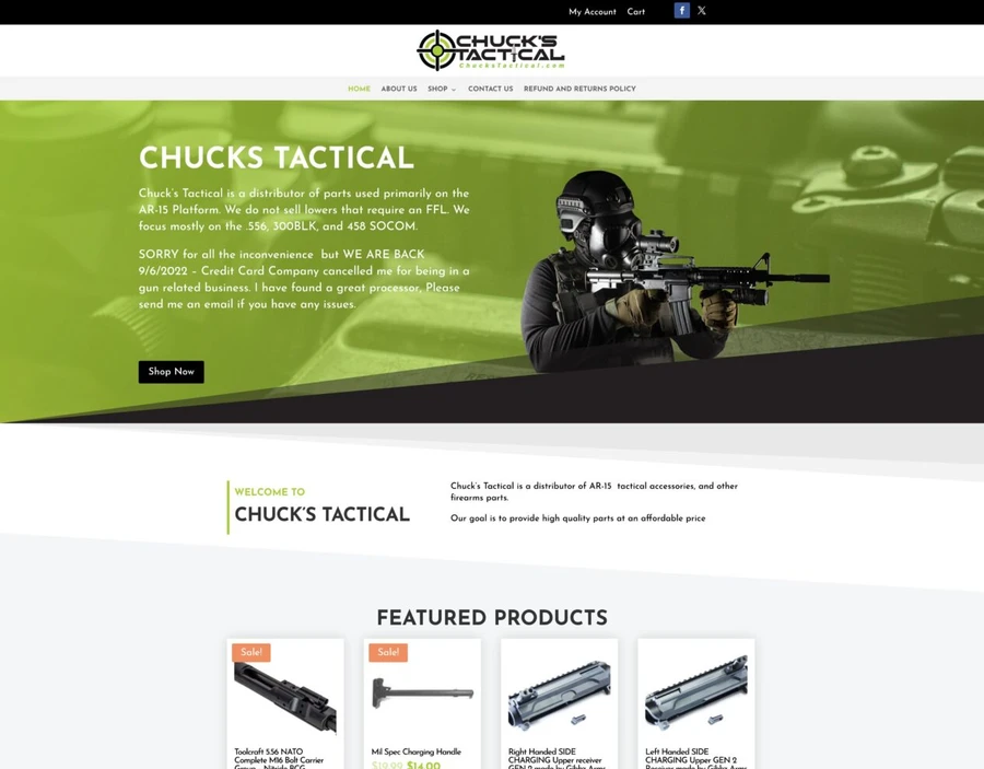 Chuck's Tactical project screenshot