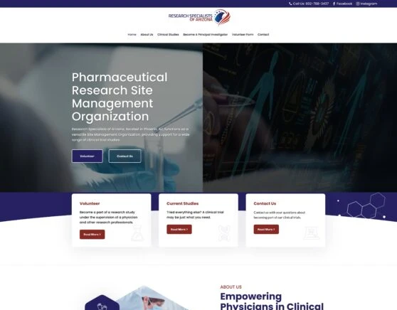 Research Specialists of Arizona project screenshot