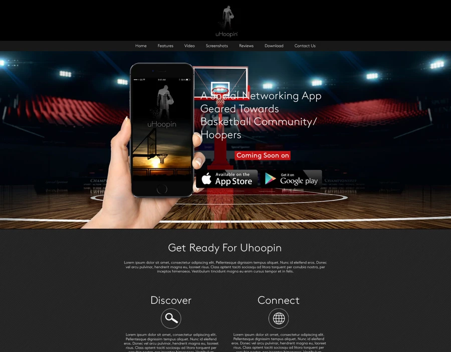 uHoopin project screenshot