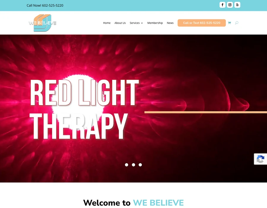 We Believe Carefree Wellness Center project screenshot
