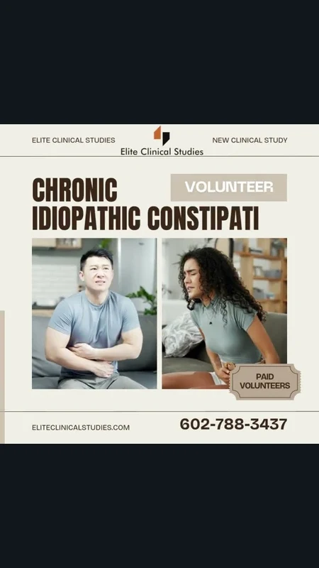 Chronic Constipation? Join a CIC Clinical Trial in Phoenix | Get Compensated video preview